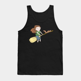 Broom Witch - by Jenn Atkins Tank Top